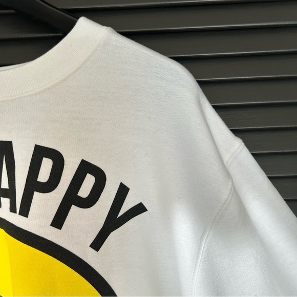 Rare Modsun Umbrella Clothing Collab, White Crewneck, Size Med New Without Tags - Picture 2 of 9